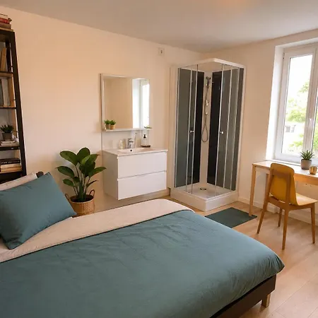 New House 4 Bedrooms 8 People Free Parking Valenciennes